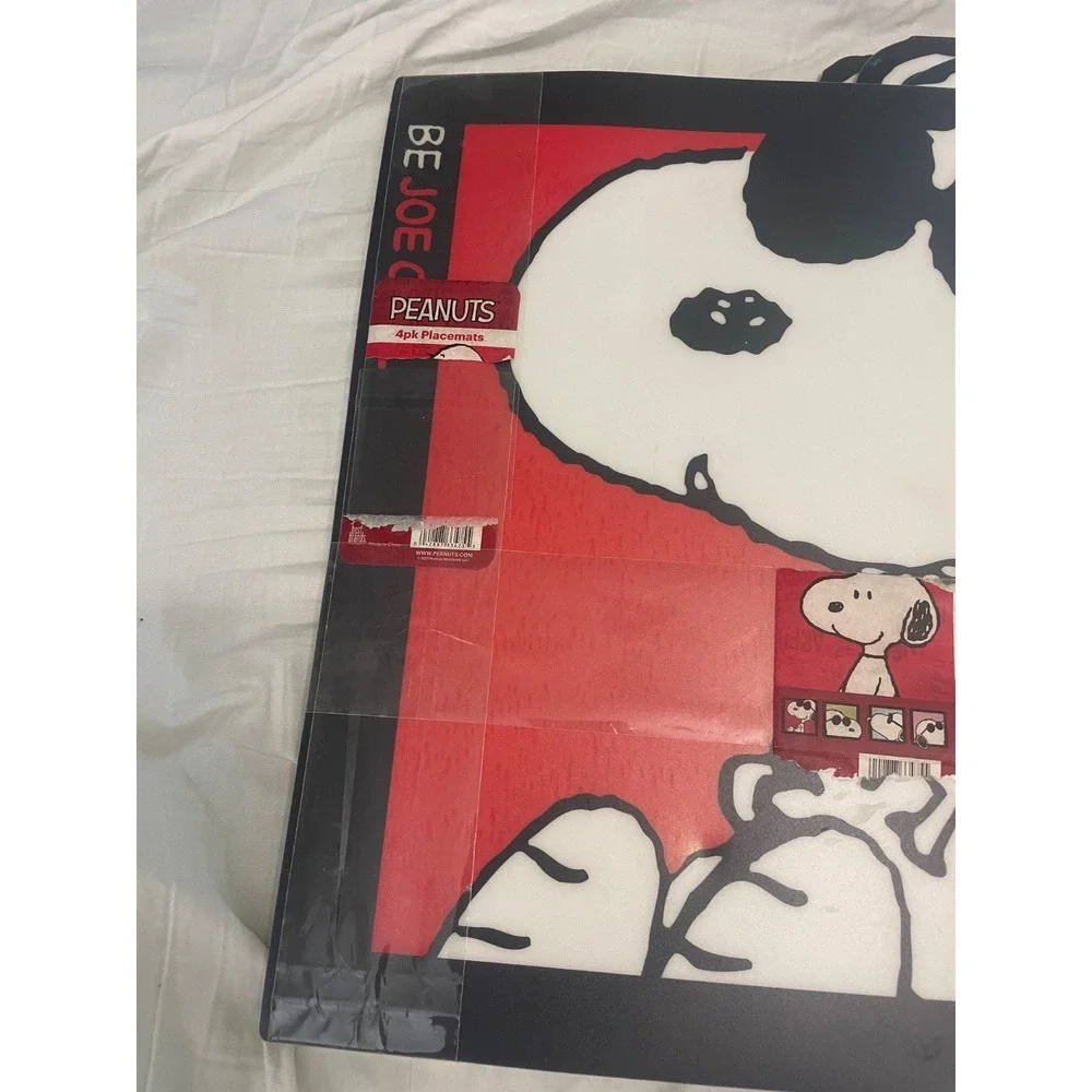 New! Peanuts Snoopy 4 pk Kitchen Table Placemats Best Brands